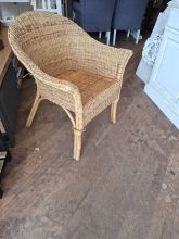 Rieten stoel / fauteuil